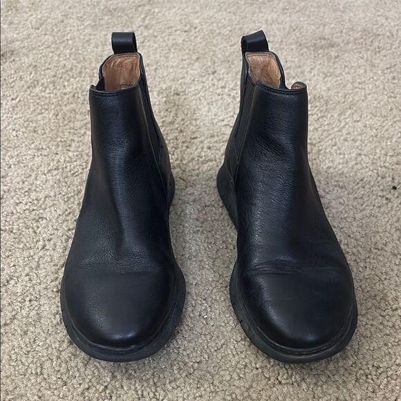 Black Ankle Boots VIONIC fresh Kaufman size 7 (EUR38) Chelsea women’s - Picture 6 of 11